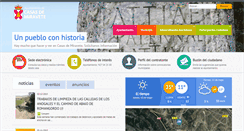 Desktop Screenshot of casasdemiravete.es