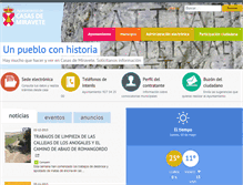 Tablet Screenshot of casasdemiravete.es
